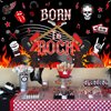 Avezano Born to Rock Banner 1950's Rock and Roll Birthday Party Decorations Born to Rock Music Theme Birthday Party Decorations Supplies 70.8 x 43.3 Inch