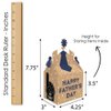 Big Dot of Happiness My Dad is Rad - Treat Box Party Favors - Father’s Day Party Goodie Gable Boxes - Set of 12