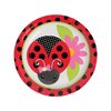Fun Express - Little Ladybug Dessert Plates for Birthday - Party Supplies - Print Tableware - Print Plates & Bowls - Birthday - 8 Pieces