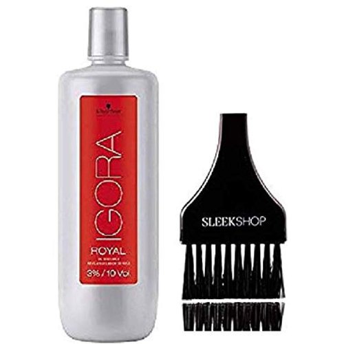 Schwarzkopf Igora ROYAL Oil Developer (STYLIST KIT) Hydrogen Peroxide, 33.8 oz / 1000ml (3% / 10 Volume)