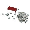 200 pcs, Dollhouse Flooring, 1:12 Scale Doll House Tiles, Miniature Dollhouse Accessories, REDUCIO!