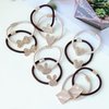 Faerie Elastic hair band Ponytail Elastic hair band Elastic hair band Women's hair accessories Cute hair band Shiny headband (10)