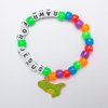 Fun Express Dinosaur VBS Pony Bead Bracelet Craft Kit - VBS Vacation Bible School Supplies/Decor, Makes 12