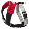 Doggles V Mesh Dog Harness, Red/Black, Medium
