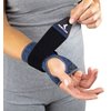 MUELLER Sports Medicine Reversible 3-in-1 Wrist Brace with Splint, For Men and Women, Black/Blue, One Size