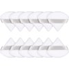 Maitys 12 Pieces Powder Puff Triangle Face Makeup Cosmetic for Loose Powder Soft Body Washable Reusable Foundation Sponge Mineral Wet Dry Makeup Tool(White, Small)