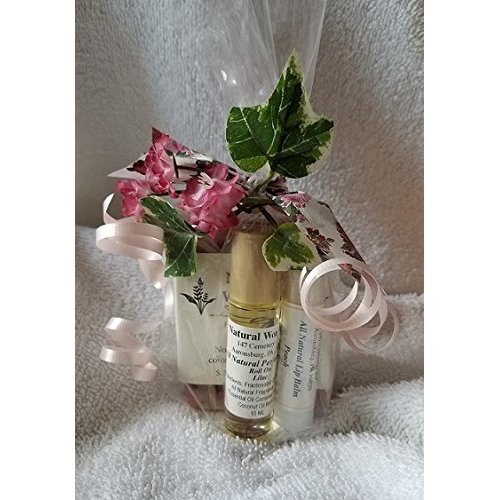 Natural Wonders Amish Made Gift Set of Soap, Perfume & Lip Balm