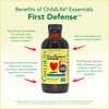ChildLife Essentials Immune Support Bundle - Contains Liquid Echinacea, First Defense & Vitamin C - Immune Booster for Kids, All-Natural, Allergen-Free - Natural Orange Flavor, 1 Oz Bottle (Pack of 3)