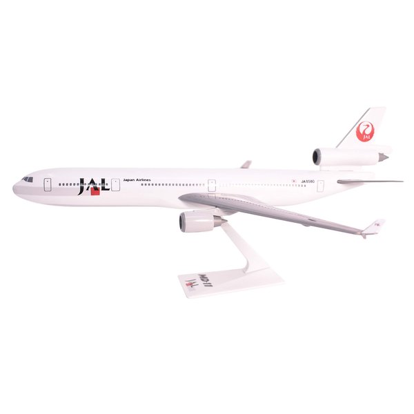 Flight Miniatures Japan Airlines (89-03) MD-11 1:200 Scale - Plastic Snap-Fit Model Airplane - Collectible Replica of Japan Airlines Aircraft Part# AMD-01100H-016