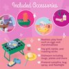 Glitter Girls– Campfire & Portable BBQ Grill Set – Marshmallows, Toasting Sticks, and Play Food – 14-inch Doll Accessories for Kids Ages 3 and Up – Children’s Toys