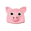 Ximkee Newborn Baby Photography Props Crochet Costume Hat and Pants Outfits Toddler Photoshoot Sets Pink Pig