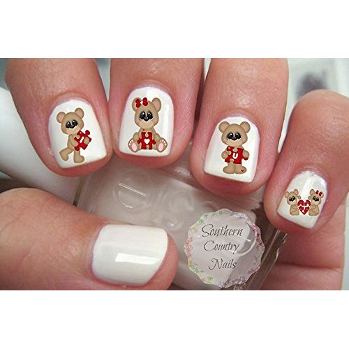 Love U Bears Nail Art Decals