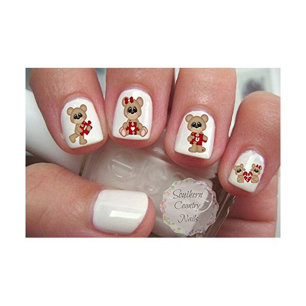 Love U Bears Nail Art Decals
