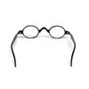 Calabria R314/R501S Vintage Retro Metal Reading Glasses +3.25 Black for Men & Women Designer Professor Round One Power Readers