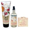 Bath & Body Works Aromatherapy Steeped Invigoration Rose + Tangerine + Tea Body Cream and Essential Oil Mist Set with a Himalayan Salts Springs Bar Soap - Full Size
