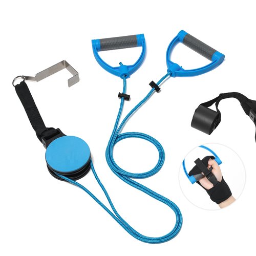 Fanwer Shoulder Pulley, Overhead Shoulder Pulley for Physical Therapy, Over the Door Exercise Pul...