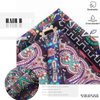 Aceorna Boho Headbands Wide Knotted Hairbands Stretch Printed Head Bands Bohemia Head Wraps for Women and Girls 3 Pcs (Set A)