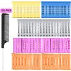 100pcs Perm Rods Set for Natural Hair 5 Sizes Cold Wave Rods Hair Rollers for Women Hair Curling Rods for Long Medium Small Hair Curler Styling DIY Hairdressing Tools（Orange+Purple+Gray+Blue+Yellow）