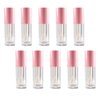MOCIKE 10PCS Empty Lip Gloss Tubes,6ml Pink Lip Gloss Containers Empty With Thick Wand, For DIY Lip Gloss Making (Pink)