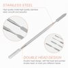 4Pcs Stainless Steel Depotting Spatula Makeup Spatula Tool Make Up Accessories for Makeup Cosmetics Mixing