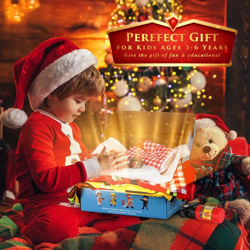 14Pcs Toddler Dress up Clothes,Boys Dress up Costumes for Play,Kids Dress up Set with Firefighter,Construction Worker,Chef,Police Costume,Toddler Boy Toys Christmas Birthday Gifts for 3-6 Years Old