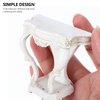 Vaguelly Miniature Side Table Dollhouse End Table Tiny Bedside Table Mini House Resin Coffee Table Play House Furniture Models for Kids Pretend Play Toy Dollhouse Decor