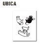 UBICA Tattoo, Semi-permanent Tattoos, 2 Sheets Fake Tattoo, Realistic Tattoos Non-Reflective, Waterproof For 1-2 Weeks, Cat's Double Life Tattoo Stickers 3.8X4.4in
