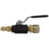 Ultimate Washer UW11-PWABV038 Power Washer Ball Valve Kit 3/8-Inch Male Plug X 3/8-Inch Female Quick Connect, 3000 PSI for High Pressure Hoses
