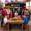 Avezano Fiesta Birthday Party Banner Mexican Fiesta Happy Birthday Backdrop Mexican Birthday Party Decorations Fiesta Theme Happy Birthday Banner Mexican Party Supplies 70.8 x 43.3 Inch