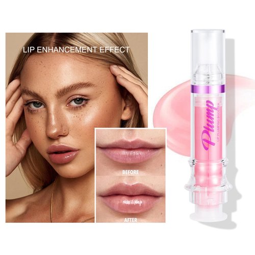 Yeuxtty Lip Plumper Gloss,Natural Spicy Lip Plumping Booster Moisturizing Hydrating Lip Plumping Oil and Lip Care Serum for Women Girls(#5)