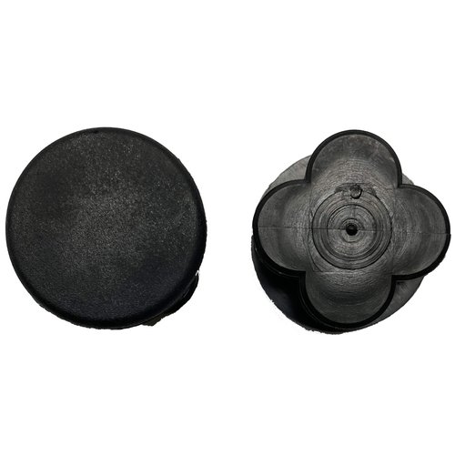 dexierp Protection Force 1" 25mm (Pack of 10) Round OD Tubing Plastic Insert Plug, Tubing Post End Cap, Chair Glide