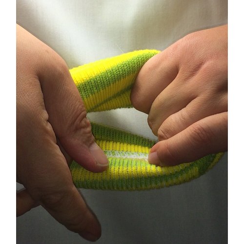 KneeBees Soft Protective Cotton Knee Pads/Knee Sleeves for Kids/Children Machine Washable Comfortable One Size Fits Most Perfect for Playing Running Exploring (Dark Gray)