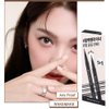 WAKEMAKE Any Proof Eyeliner, Korean Makeup Liquid Eyeliner, Waterproof, Smudge-proof, Ultra-Fine Tip, Long Lasting Waterproof Liquid Eyeliner 0.05 OZ (Pack of 2)