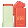 Multi-Use Cream Blush Stick, Blush Cheek Stick Tinted Moisture Stick Solid Moisturizer Stick, Waterproof Blusher and Shadow Lips for Cheek Makeup (coral orange, 1pcs)