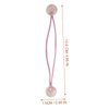 14 Pcs Double Ball Hair Ties for Girl Ball Hair Ropes Hair Tie for Little Girl Elastic Hair Ties Girl Ball Hair Rope Girl Elastic Hair Tie Girl Elastic Ponytail Holder
