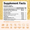 Glucosamine Chondroitin MSM and Turmeric Supplement - Joint Support Supplement for Women & Men with Boswellia & Glucosamine Sulfate 1500 mg. Used for Cartilage & Joint Health & Flexibility 90 Capsules