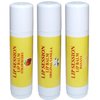 E. Burnham Lip Session Lip Balm Sticks – Assorted Flavors (Vanilla, Strawberry, Banana) – 3 Pack – Moisturizing & Nourishing Lip Care for Soft, Smooth Lips