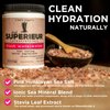 Superieur Electrolytes – Plant Based Electrolyte Supplement w/Sea Minerals for Hydration & Recovery – Keto Friendly, Non-GMO, Zero Sugar, Vegan Healthy Sports Drink Powder – Watermelon (70 Servings)