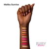 Ruby Kisses Eyeshadow Palette Highly Pigmented Eye Makeup 9 Shades Matte Shimmer Metallic Eyeshadow Palette (Malibu Sunrise)