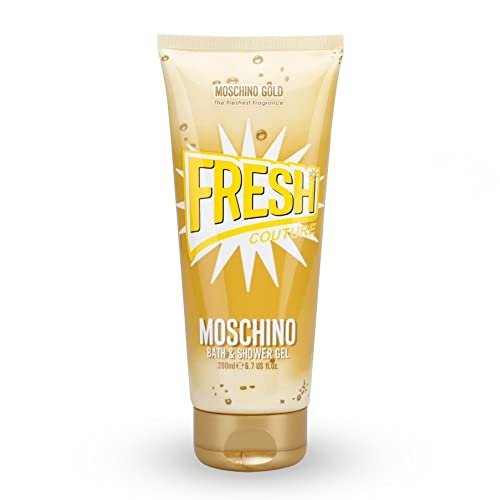 MOSCHINO Gold The Freshest Bath & Shower Gel, 6.7 Ounce