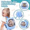 25-Piece Kids Dog Toy Doctor Kit, Interactive Plush Walking Bark Puppy Vet Case Carrier Pretend Play Set with Pet Care Backpack - Ideal Gift for 3-7-Year-Old Girls and Boys