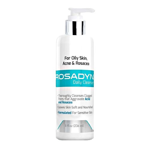 Rosadyn+ Gel Cleanser for Sensitive Skin, Acne, Rosacea and Breakouts |Formulated with Organic Honey