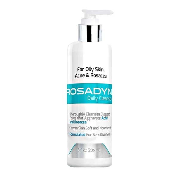 Rosadyn+ Gel Cleanser for Sensitive Skin, Acne, Rosacea and Breakouts |Formulated with Organic Honey