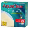 AquaClear 50 Foam Filter Inserts, Aquarium Filter Replacement Media, 3 Count (Pack of 1), A1394