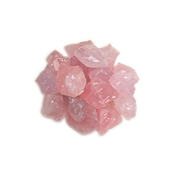 Hypnotic Gems Materials: 2 lbs Bulk Rough Rose Quartz Stones from Madagascar - Raw Natural Crystals for Cabbing, Cutting, Lapidary, Tumbling, Polishing, Wire Wrapping, Wicca and Reiki Crystal Healing