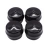 4 Pcs Lawn Mower Rubber Axle Hub Cap 532104757 for Husqvarna, Poulan, Roper, Craftsman 104757X 532175039 175039 104757X428 104757X417