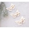 Ruwado 3 Pairs Butterfly Hair Clips Metal Gold Silver Vintage Retro Small Claw Hairpin Hair Styling Barrettes Accessories Supplies for Kids Girls Teens Women (Gold)