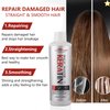 Brazilian Keratin Hair Treatment,Magic Master Keratin 120ml Long Lasting Keratin Treatment Free Formalin Without Strong Smelling and Smoking Straighten Smooth Normal Curly Hair