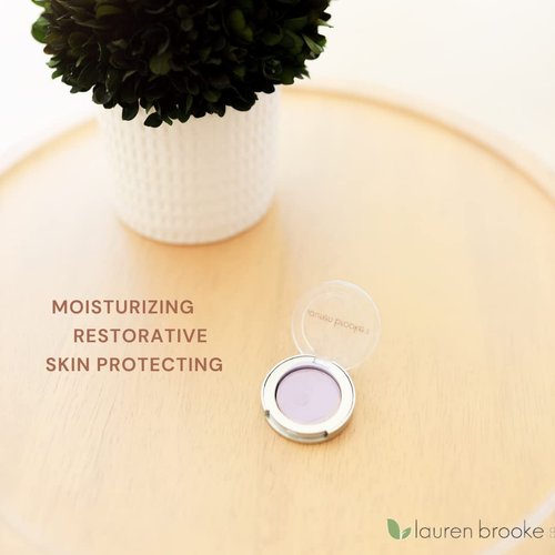 Lauren Brooke Cosmetiques Cream Eyeshadow | Natural Organic Eyeshadow, Richly Pigmented Eye Makeup, Creme Eyeshadow For Women (Wisteria (Shimmer))