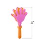 ArtCreativity Hand Clappers Noisemakers - Pack of 24-4 Inches Assorted Plastic Noisemakers for Sports, Parties, and Concerts - Best Birthday Party Favors and Goodie Bag Fillers for Boys and Girls